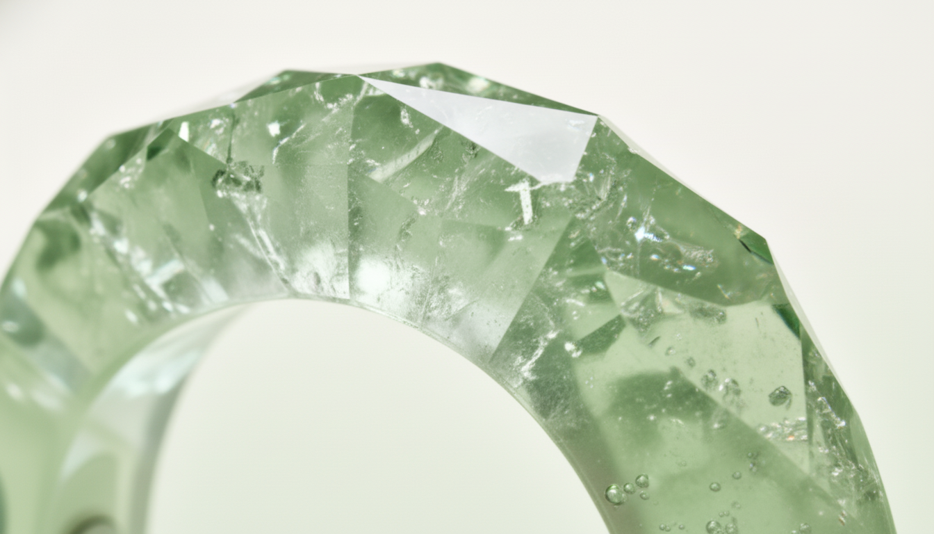 Delicate flowers taped to a wall.